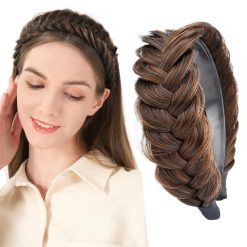 Wide Braided Hair Headband